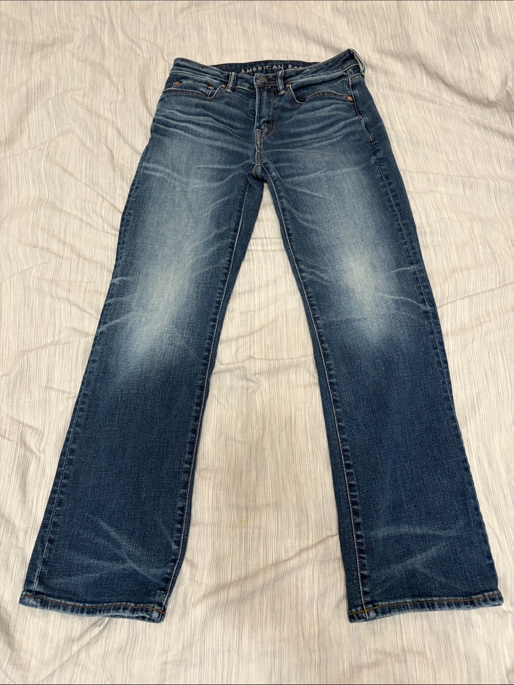 American Eagle Outfitters Men’s Dark Blue Bootcut Jeans